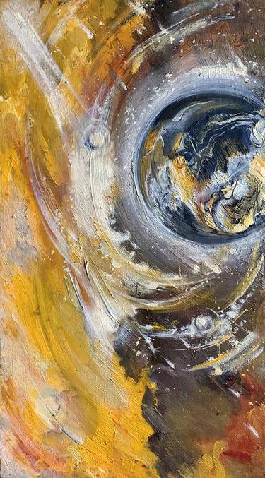 Original Outer Space Paintings by Yelena Rybalkina