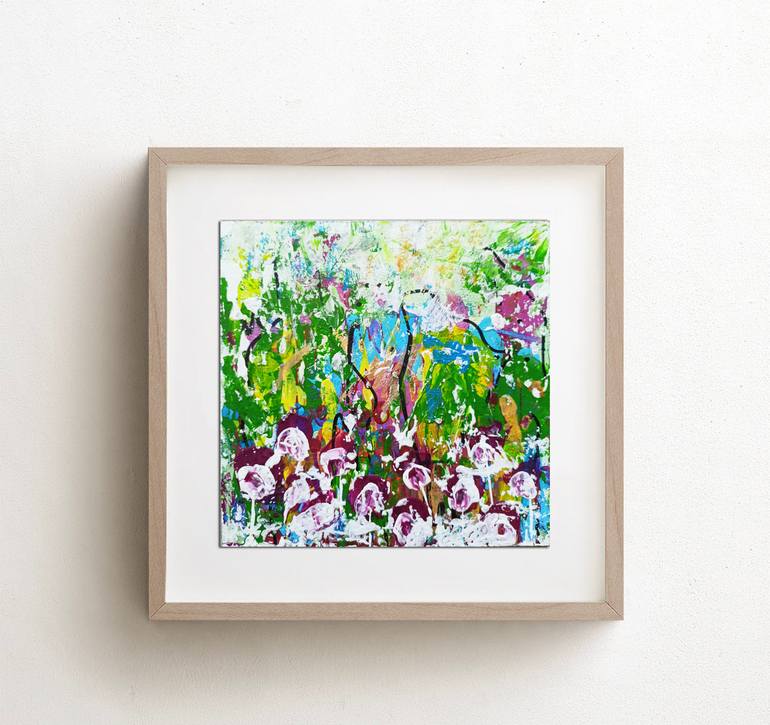 Original Abstract Painting by Julia Kapralova