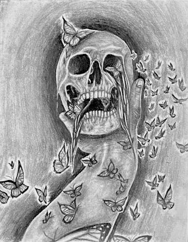 Print of Mortality Drawings by Yasmine DeLeon