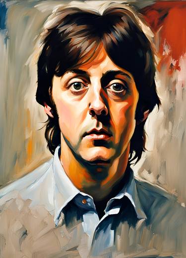 Portrait of Paul McCartney thumb