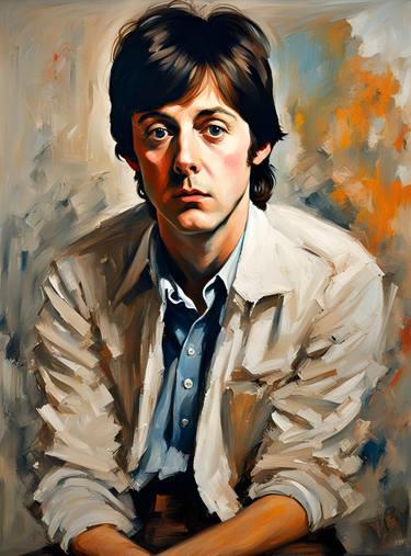 Portrait of Paul McCartney thumb