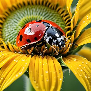 Ladybug Ballet on a Sunflower Stage thumb