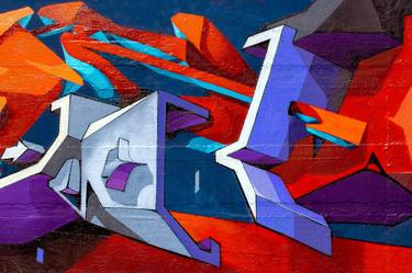 Original Abstract Expressionism Graffiti Photography by Rafael Benetti