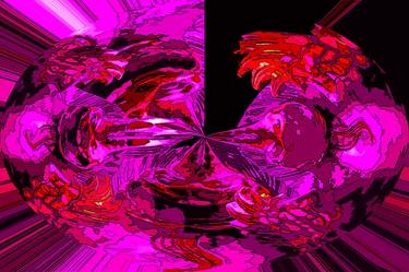 Original Abstract Expressionism Abstract Digital by Rafael Benetti