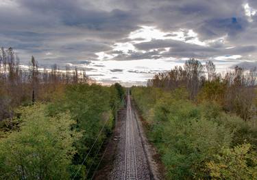 Original Conceptual Train Photography by Rafael Benetti