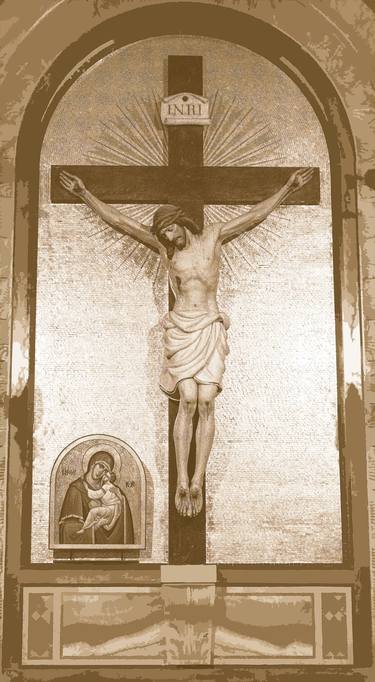 Original Abstract Expressionism Religion Photography by Rafael Benetti