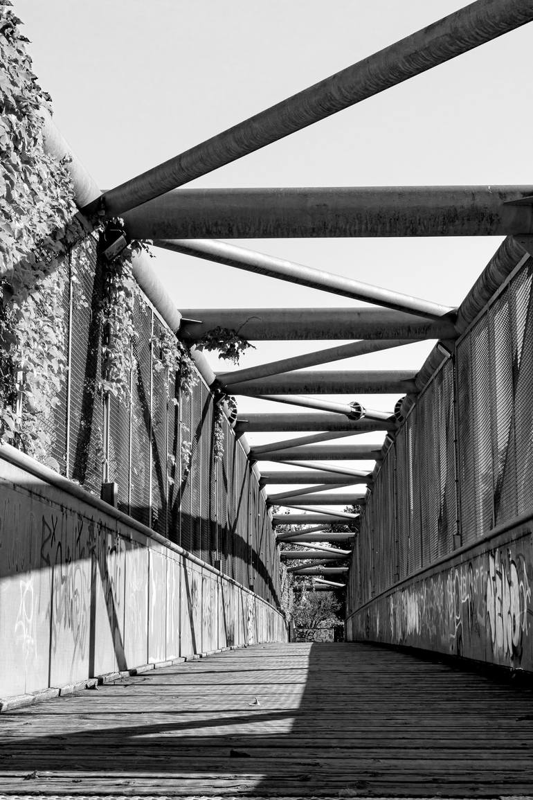 Original Architecture Photography by Rafael Benetti | Abstract Expressionism Art on Canvas | Joys and Happiness