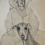Hat, Head, Hound #2 by Donalee Peden Wesley