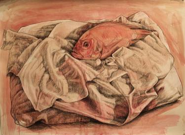 Original Realism Animal Drawings by Donalee Peden Wesley