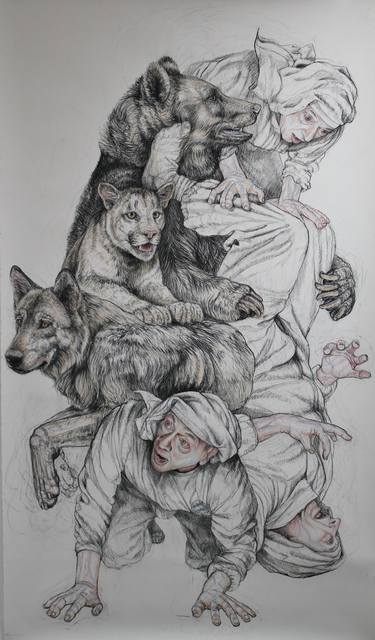 Original Animal Drawings by Donalee Peden Wesley