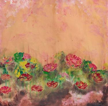 Original Abstract Botanic Paintings by Geanina Cernica