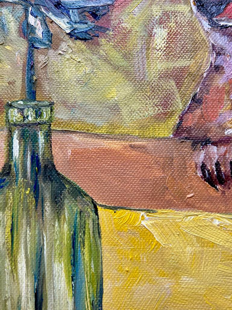 Original Abstract Landscape Painting by Geanina Cernica