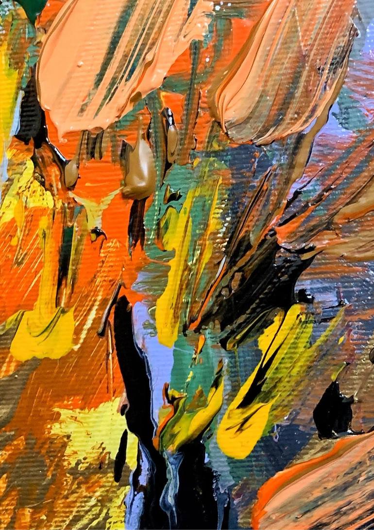 Original Contemporary Abstract Painting by Geanina Cernica