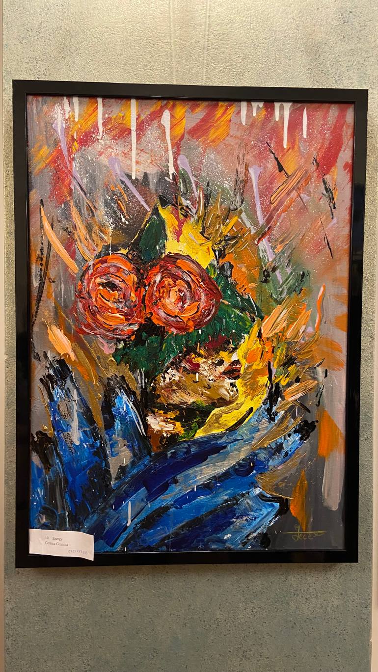 Original Contemporary Abstract Painting by Geanina Cernica