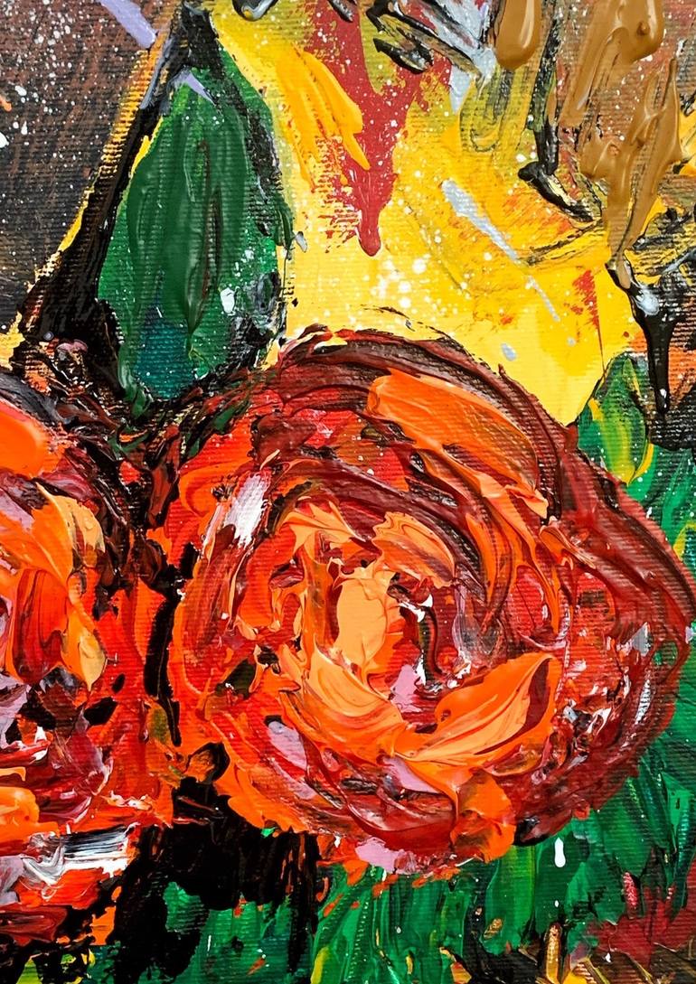 Original Contemporary Abstract Painting by Geanina Cernica