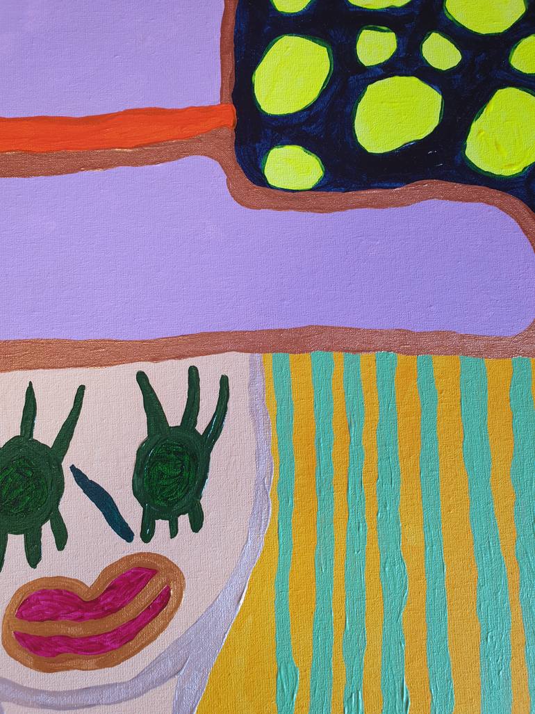 Original Abstract Women Painting by Arina Mari