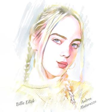 Portrait of Billie Eilish thumb