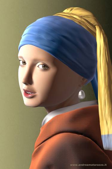 Girl with a pearl earring thumb