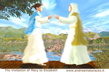 The Visitation of Mary To Elizabeth thumb