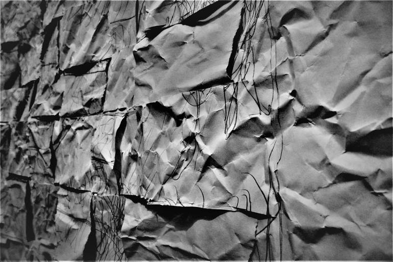 Original Other Abstract Drawing by György Vogel