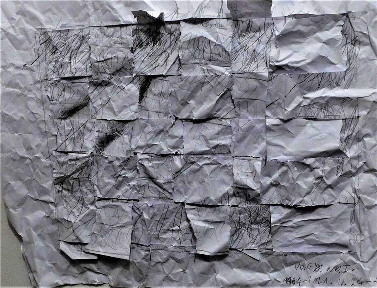 Original Other Abstract Drawing by György Vogel