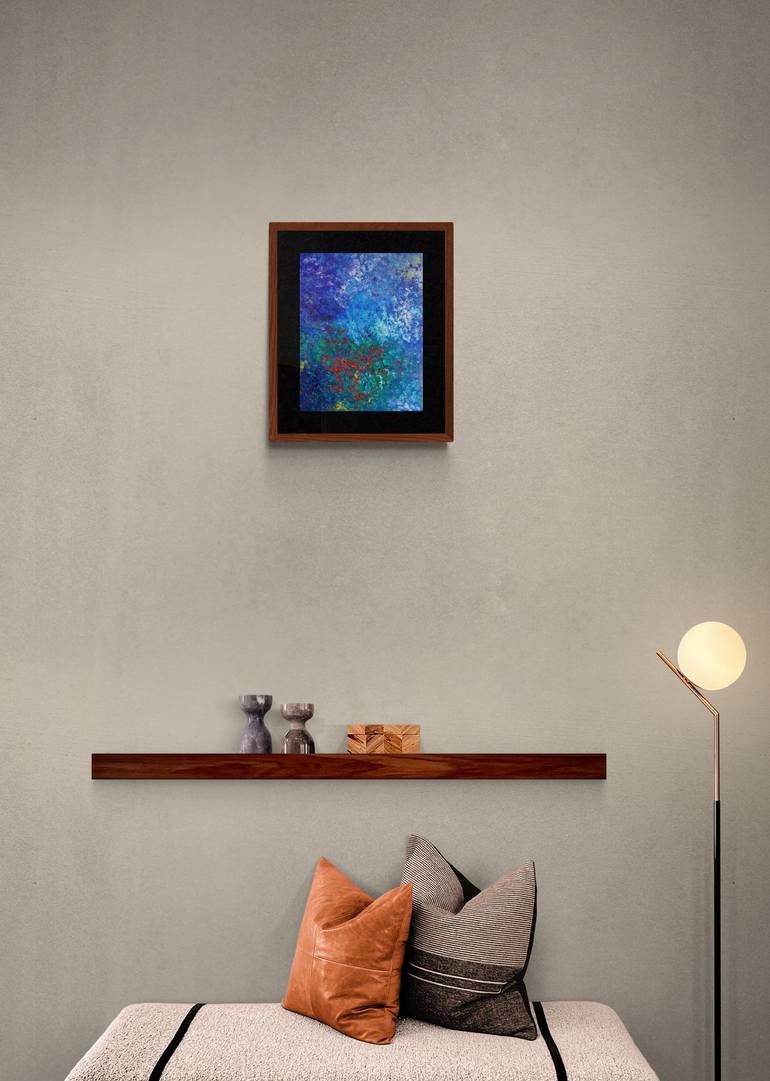 Original Abstract Botanic Painting by Ana Rod