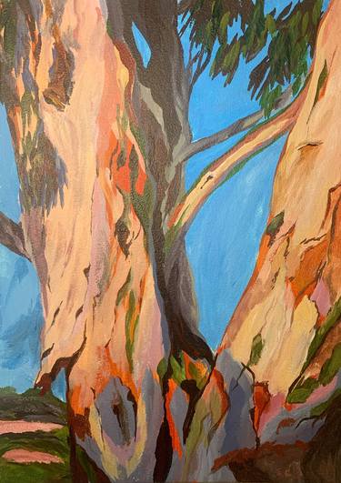Print of Tree Paintings by Daria Kamishanova