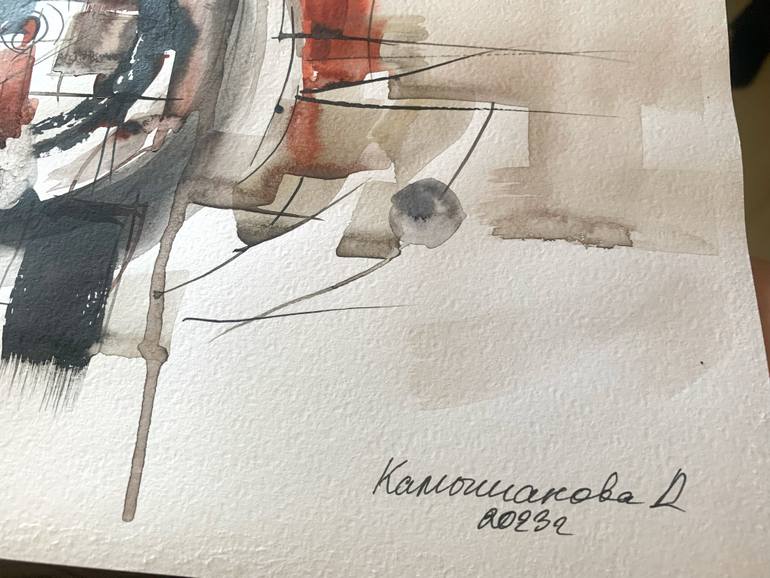 Original Abstract Painting by Daria Kamishanova