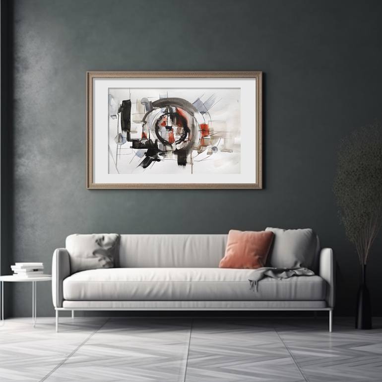 Original Abstract Painting by Daria Kamishanova