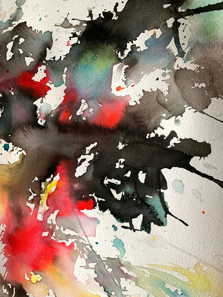 Original Abstract Painting by Daria Kamishanova