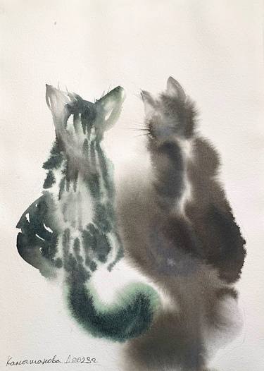 Print of Animal Paintings by Daria Kamishanova