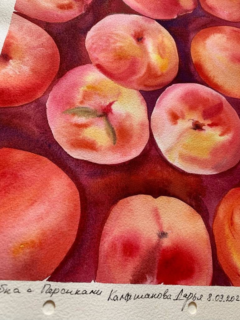 Original Photorealism Still Life Painting by Daria Kamishanova