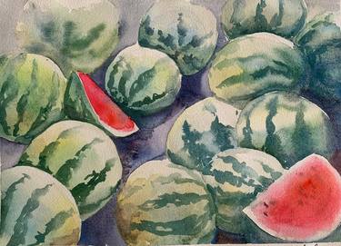 Watermelon market thumb