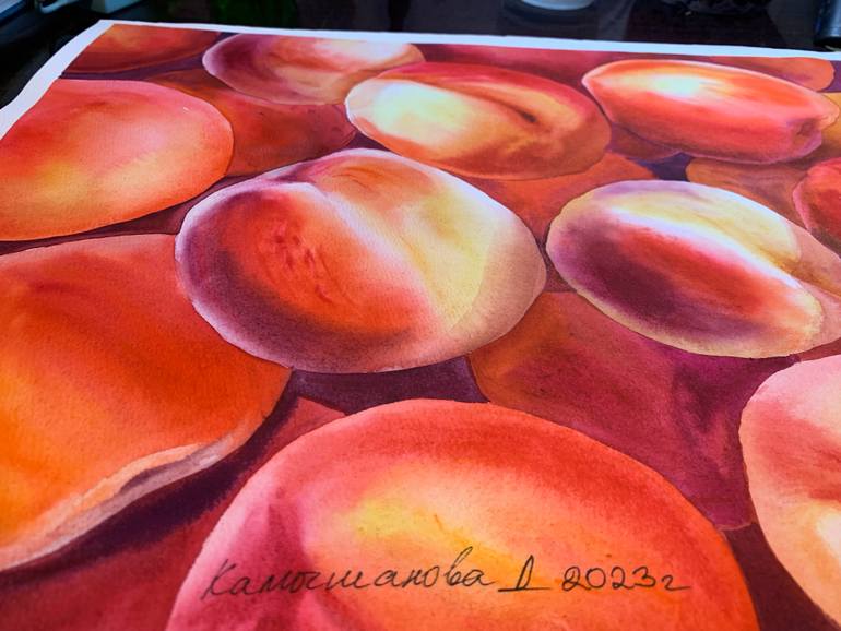 Original Photorealism Still Life Painting by Daria Kamishanova