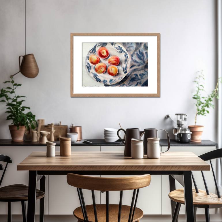 Original Impressionism Still Life Painting by Daria Kamishanova