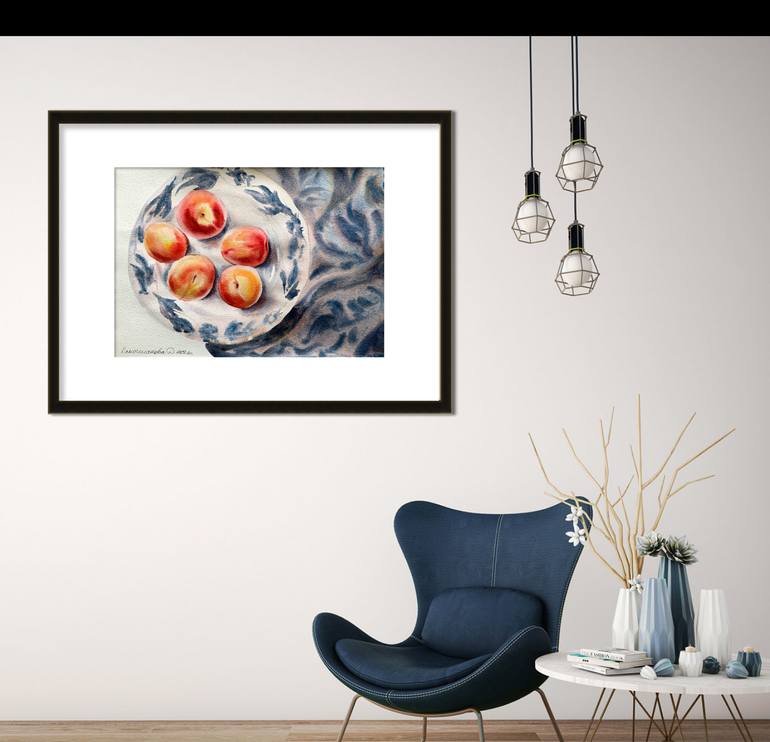 Original Impressionism Still Life Painting by Daria Kamishanova