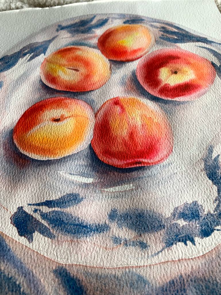 Original Impressionism Still Life Painting by Daria Kamishanova