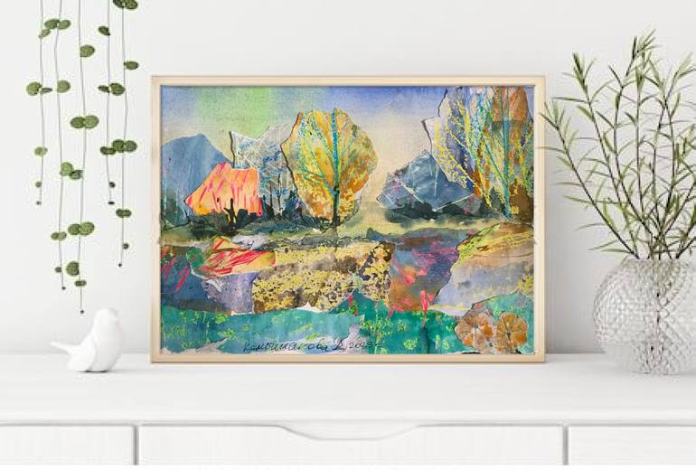 Original Landscape Painting by Daria Kamishanova