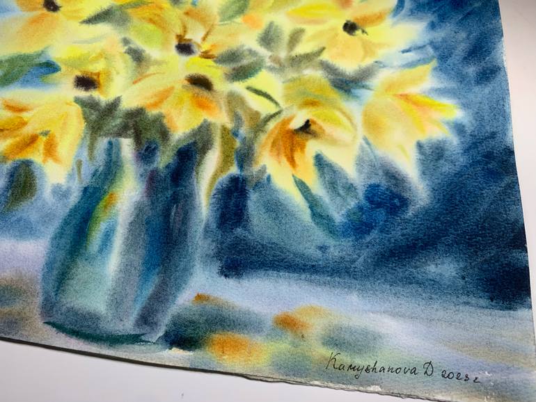 Original Impressionism Still Life Painting by Daria Kamishanova