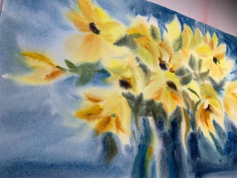 Original Impressionism Still Life Painting by Daria Kamishanova