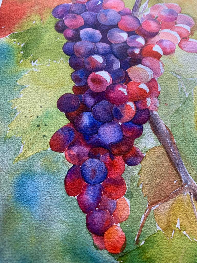 Original Impressionism Landscape Painting by Daria Kamishanova