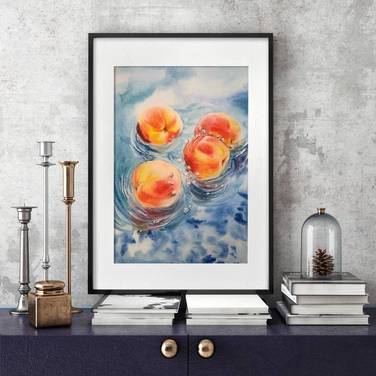 Original Impressionism Still Life Painting by Daria Kamishanova