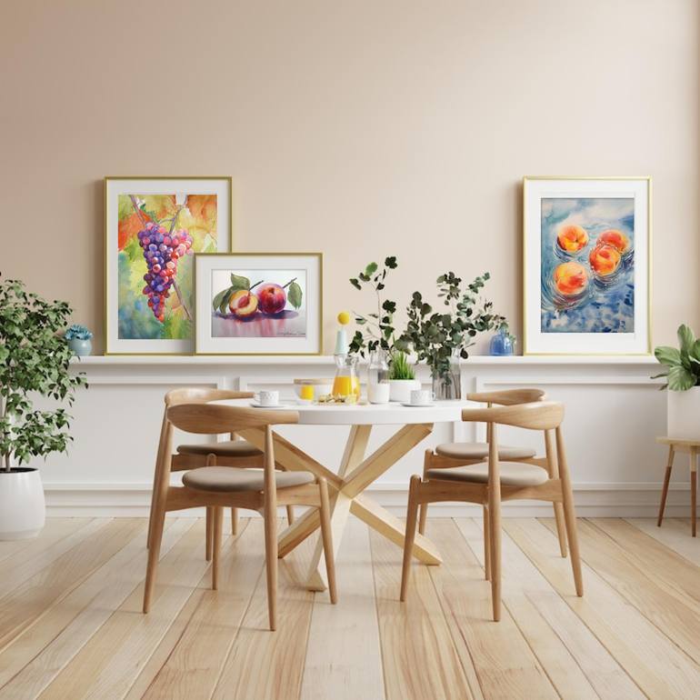 Original Impressionism Still Life Painting by Daria Kamishanova