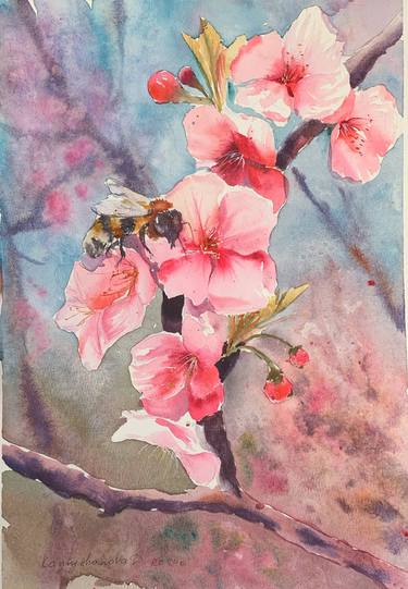 Original Floral Paintings by Daria Kamishanova