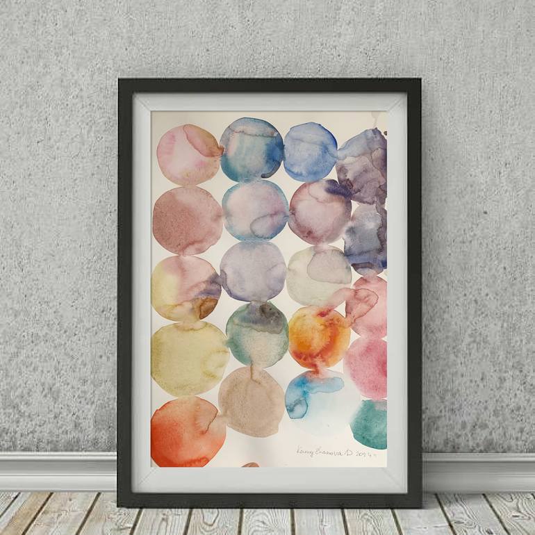 Original Abstract Painting by Daria Kamishanova