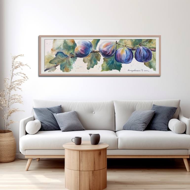 Original Impressionism Floral Painting by Daria Kamishanova