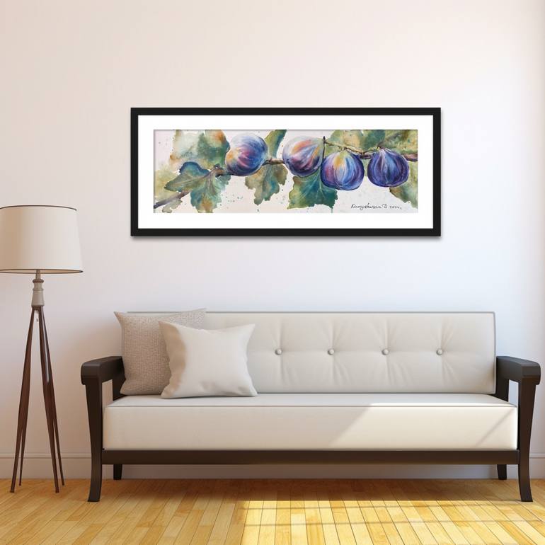 Original Impressionism Floral Painting by Daria Kamishanova