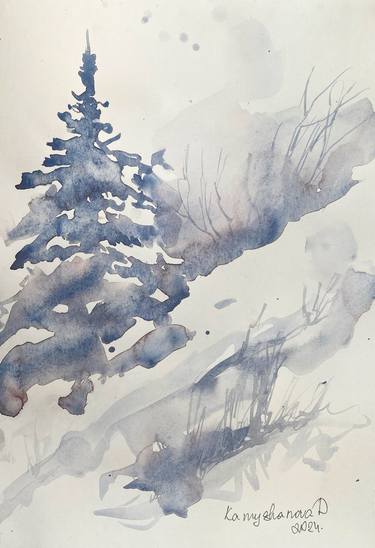 Original Impressionism Landscape Paintings by Daria Kamishanova