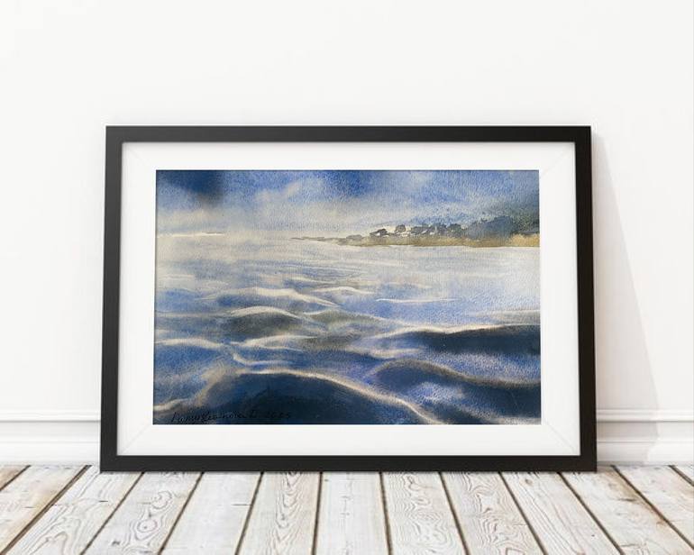 Original Impressionism Landscape Painting by Daria Kamishanova