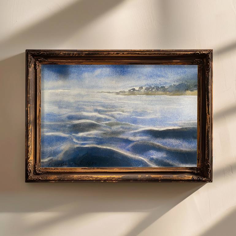 Original Impressionism Landscape Painting by Daria Kamishanova